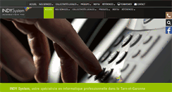Desktop Screenshot of indysystem.fr