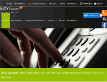 Tablet Screenshot of indysystem.fr